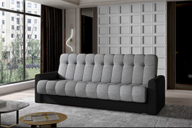 Sofa GARETT (gray/black) on stock!