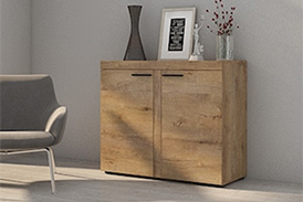 Chest of drawers RUMBA DL21 oak lefkas