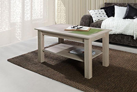 Coffee table with shelf T33 102x62 oak sonoma