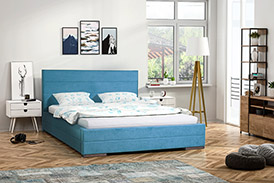 Upholstered bed MONIKA 140x200
